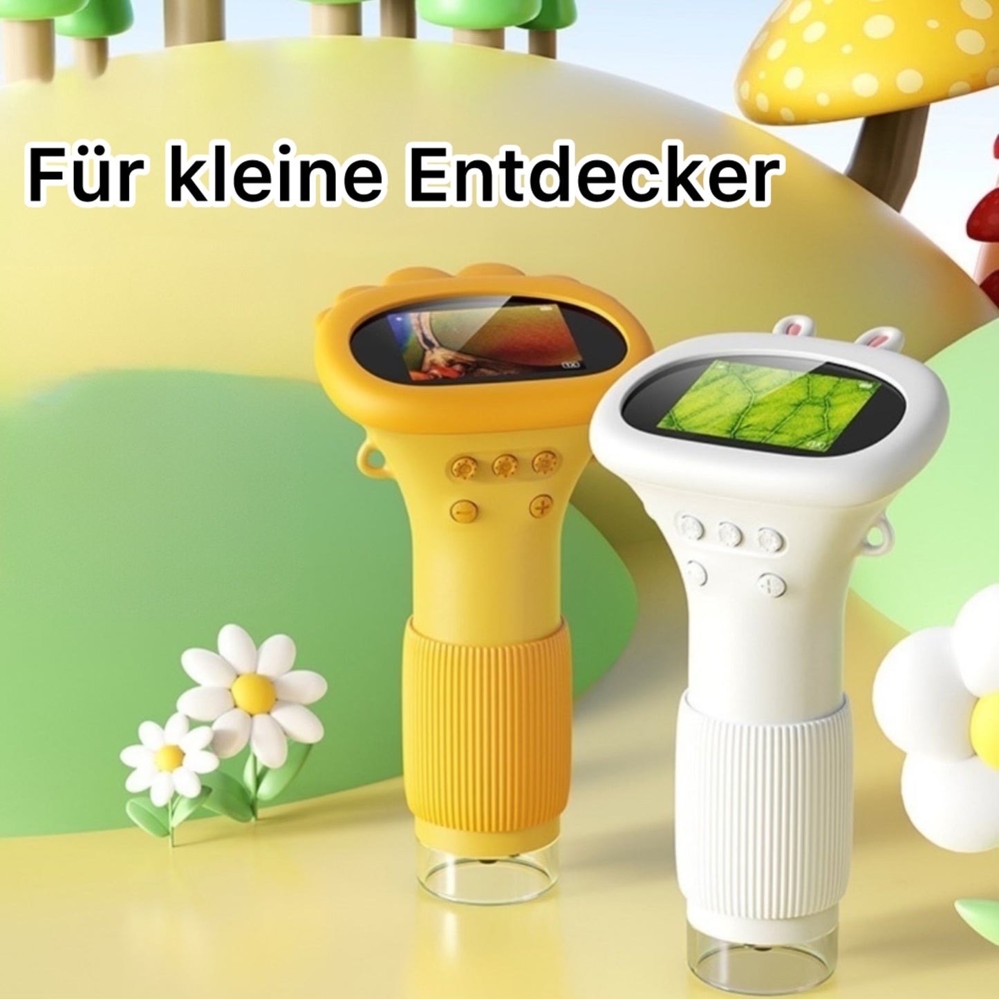 tragbares Kindermikroskop