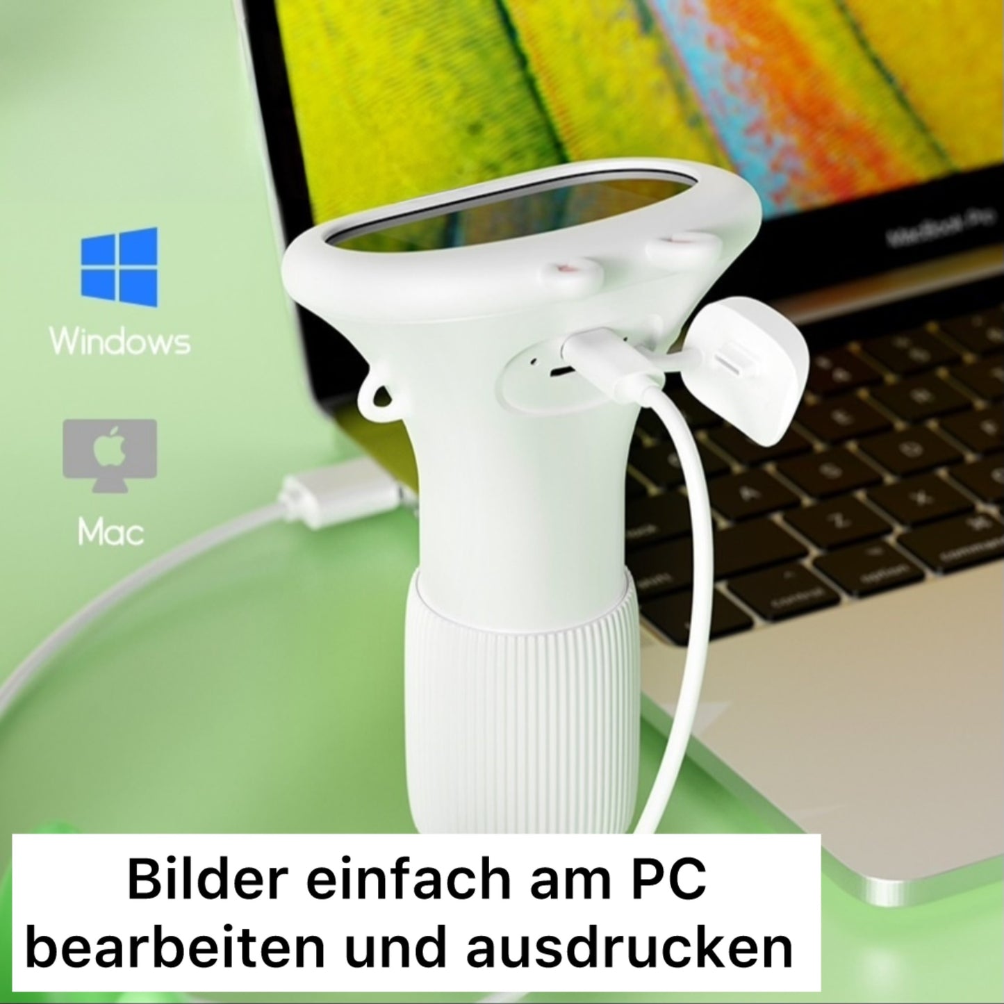 tragbares Kindermikroskop